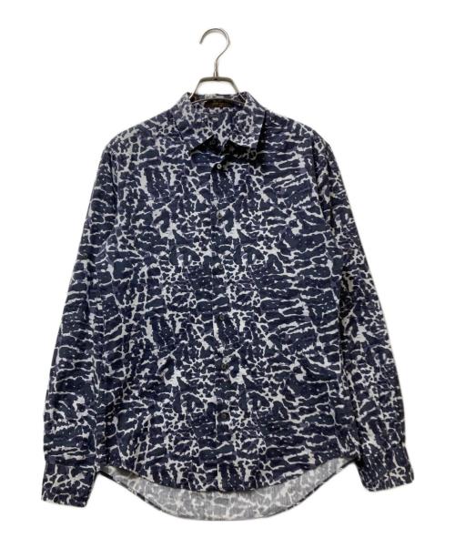 LOUIS VUITTON（ルイ ヴィトン）LOUIS VUITTON (ルイ ヴィトン) カモフラージュ柄シャツ　RM111 MSSH60BJI　 グレー サイズ:XSの古着・服飾アイテム
