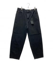 YANUK（ヤヌーク）の古着「PREMIUM2 ルーズテーパード"BARNY"」｜ブラック
