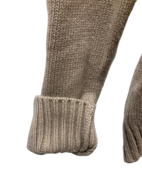 FENDI（フェンディ）FENDI (フェンディ) カーリグラフィ カシミアロゴニット　19AW　カシミヤ　100％ ブラウン サイズ:50の古着・服飾アイテム