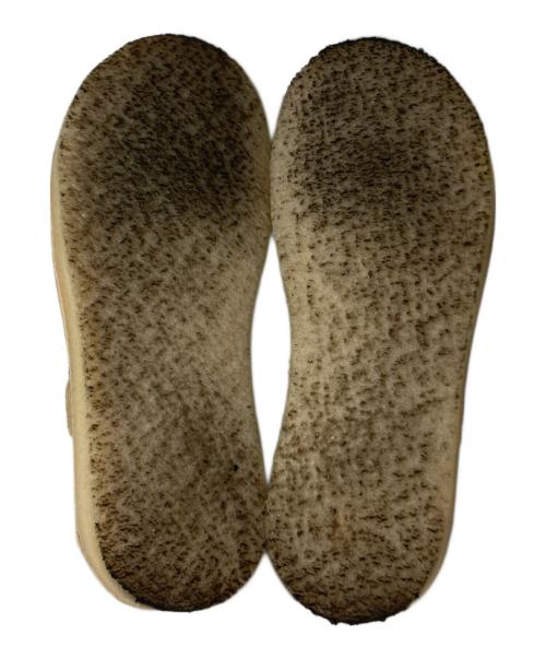 CLARKS（クラークス）CLARKS (クラークス) WALLABEE T BAR(ワラビー　T 　バー)　　 ベージュ サイズ:26cmの古着・服飾アイテム