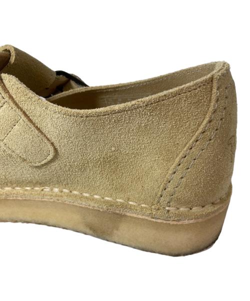 CLARKS（クラークス）CLARKS (クラークス) WALLABEE T BAR(ワラビー　T 　バー)　　 ベージュ サイズ:26cmの古着・服飾アイテム