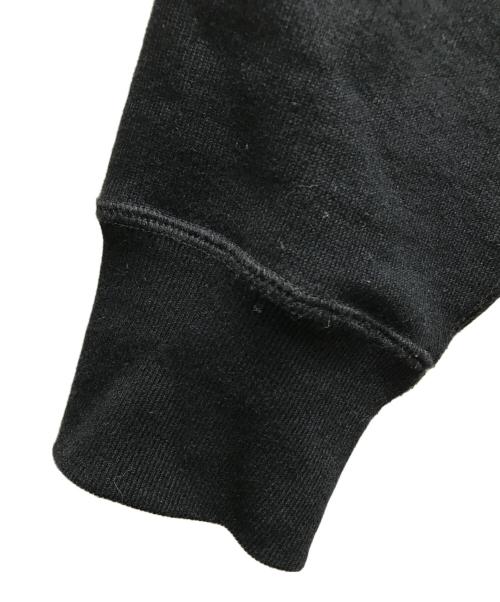KHOKI（コッキ）KHOKI (コッキ) Vintage-effect sweatshirt（ヴィンテージエフェクトスウェトシャツ） 25ss-t-01-v ブラック サイズ:2の古着・服飾アイテム
