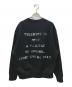 KHOKI (コッキ) Vintage-effect sweatshirt（ヴィンテージエフェクトスウェトシャツ） 25ss-t-01-v ブラック サイズ:2：18000円