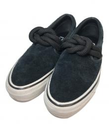 VANS×OTW（ヴァンズ×オーティーダブリュー）の古着「Slip-On 98 Knot Vibram 721278」｜ブラック