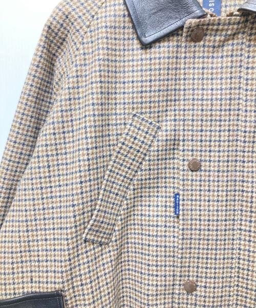 MADISON BLUE（マディソンブルー）MADISON BLUE (マディソンブルー) HUNTING CT GUNCLUB W/N（ハンティング コート ガンクラブ ウールナイロン） / MB254-2015 ブラウン サイズ:01の古着・服飾アイテム