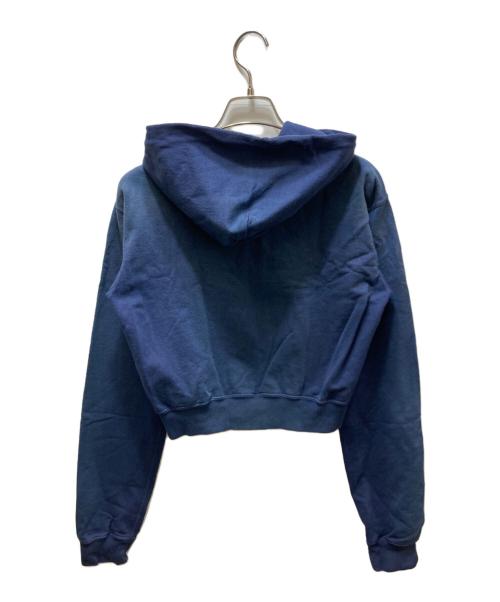 AURALEE（オーラリー）AURALEE (オーラリー) PRODUCT DYED PIMA LIGHT SWEAT ZIP PARKA　25AW ネイビー サイズ:1の古着・服飾アイテム