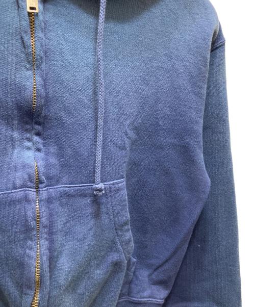 AURALEE（オーラリー）AURALEE (オーラリー) PRODUCT DYED PIMA LIGHT SWEAT ZIP PARKA　25AW ネイビー サイズ:1の古着・服飾アイテム