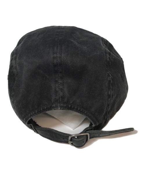 SUPREME（シュプリーム）SUPREME (シュプリーム) Washed Chino Twill Camp Cap （ウォッシュドチノツウィルキャンプキャップ） ブラックの古着・服飾アイテム