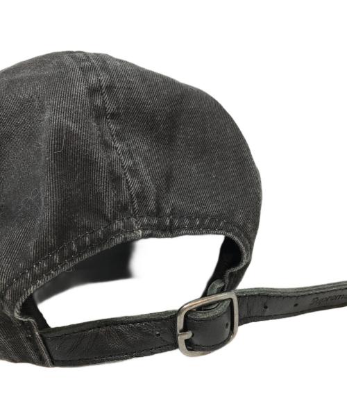 SUPREME（シュプリーム）SUPREME (シュプリーム) Washed Chino Twill Camp Cap （ウォッシュドチノツウィルキャンプキャップ） ブラックの古着・服飾アイテム