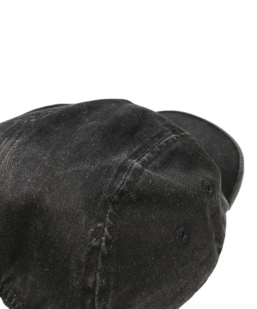 SUPREME（シュプリーム）SUPREME (シュプリーム) Washed Chino Twill Camp Cap （ウォッシュドチノツウィルキャンプキャップ） ブラックの古着・服飾アイテム