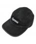 SUPREME（シュプリーム）の古着「Washed Chino Twill Camp Cap （ウォッシュドチノツウィルキャンプキャップ）」｜ブラック