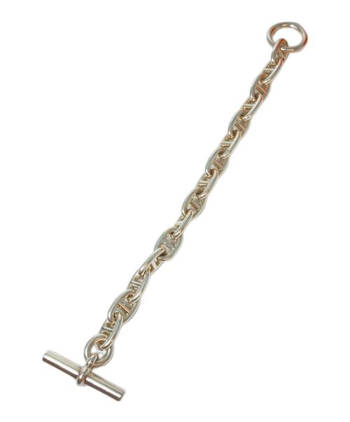 HERMES（エルメス）HERMES (エルメス) Chaine d'ancre Bracelet MM / シェーヌダンクル ブレスレット MM / 15コマ / Silver 925 シルバーの古着・服飾アイテム