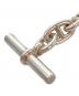 中古・古着 HERMES (エルメス) Chaine d'ancre Bracelet MM / シェーヌダンクル ブレスレット MM / 15コマ / Silver 925 シルバー：250000円