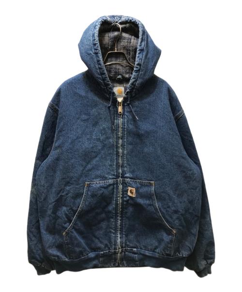 CarHartt（カーハート）CarHartt (カーハート) デニムアクティブジャケット　 USA生地 04年製 インディゴ サイズ:XLの古着・服飾アイテム