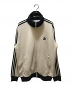adidasアディダス）の古着「アディカラー ベッケンバウアー ワッフルトラックトップ」｜アイボリー