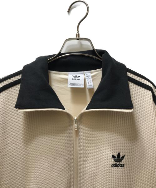 adidas（アディダス）adidas (アディダス) アディカラー ベッケンバウアー ワッフルトラックトップ アイボリー サイズ:XLの古着・服飾アイテム
