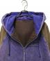 中古・古着 TTT MSW (ティー) 26SS Fade damage zip up hoodie（フェードダメージ ジップアップフーディ）/ TTT-26SS-CT03 / リバーシブルスウェットパーカー ブラウン×パープル サイズ:M：20000円