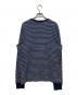 RRL (ダブルアールエル) インディゴ染め ボーダーL/S Tシャツ インディゴ サイズ:M：10000円