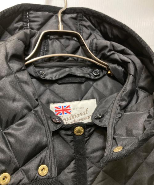 Traditional Weatherwear（トラディショナルウェザーウェア）Traditional Weatherwear (トラディショナルウェザーウェア) ARKLEY LONG HOOD / アークリー ロング フード　24AW　L252APQCO0518AA　 ブラック サイズ:36の古着・服飾アイテム