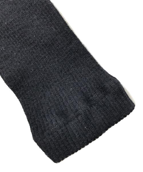MM6 Maison Margiela（エムエムシックスメゾンマルジェラ）MM6 Maison Margiela (エムエムシックスメゾンマルジェラ) 21AW リブニット ロングスリーブ ドレス / S52CT0652 S23735 / ニットワンピース ネイビー サイズ:Sの古着・服飾アイテム