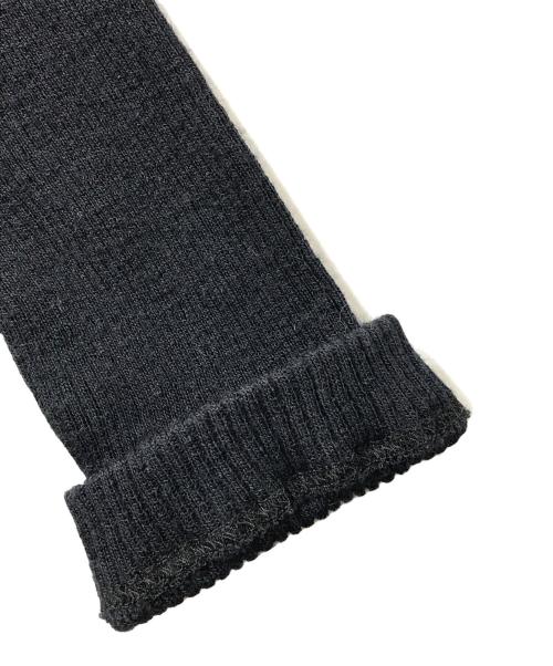 MM6 Maison Margiela（エムエムシックスメゾンマルジェラ）MM6 Maison Margiela (エムエムシックスメゾンマルジェラ) 21AW リブニット ロングスリーブ ドレス / S52CT0652 S23735 / ニットワンピース ネイビー サイズ:Sの古着・服飾アイテム