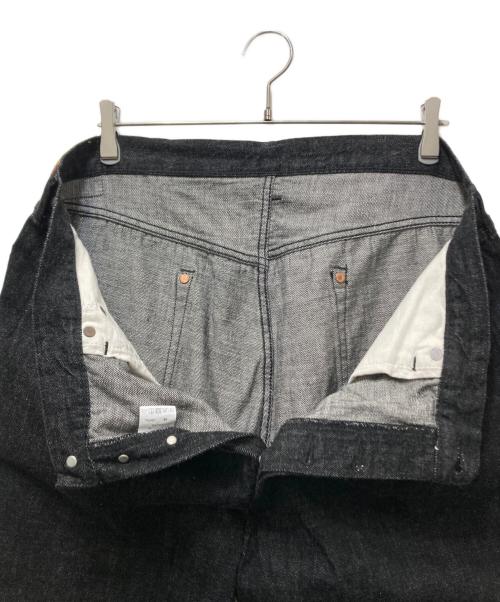 FULLCOUNT（フルカウント）FULLCOUNT (フルカウント) Clean Straight Denim (Super Smooth) ブラック サイズ:W38の古着・服飾アイテム