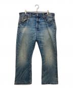 RRLダブルアールエル）の古着「Slim Bootcut Briarfield Selvedge Jeans」｜インディゴ