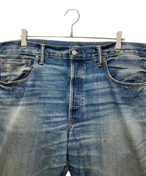 RRL（ダブルアールエル）RRL (ダブルアールエル) Slim Bootcut Briarfield Selvedge Jeans インディゴ サイズ:W38の古着・服飾アイテム