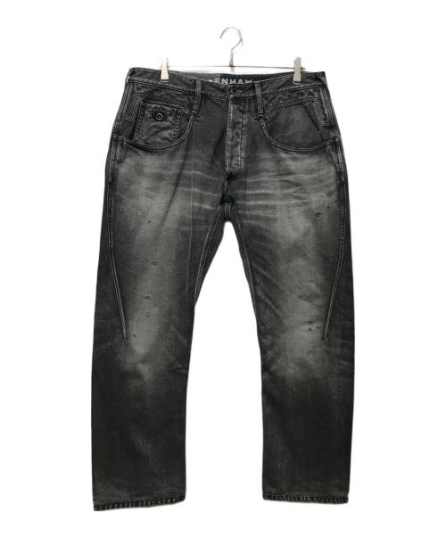 Denham（デンハム）Denham (デンハム) CROSSBACK MIJ KEE BK ブラック サイズ:36の古着・服飾アイテム