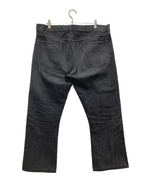 RRL（ダブルアールエル）RRL (ダブルアールエル) Slim Bootcut Briarfield Selvedge Jeans ブラック サイズ:W38の古着・服飾アイテム