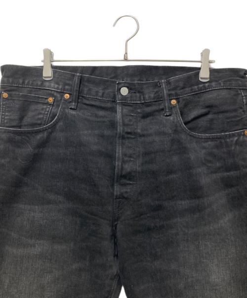 RRL（ダブルアールエル）RRL (ダブルアールエル) Slim Bootcut Briarfield Selvedge Jeans ブラック サイズ:W38の古着・服飾アイテム