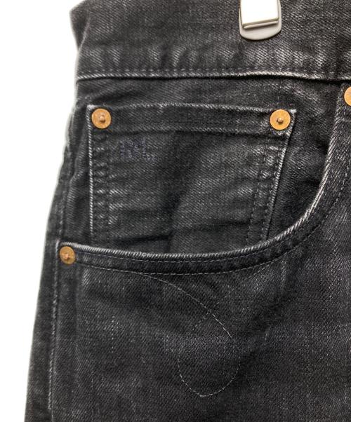 RRL（ダブルアールエル）RRL (ダブルアールエル) Slim Bootcut Briarfield Selvedge Jeans ブラック サイズ:W38の古着・服飾アイテム