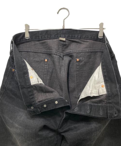 RRL（ダブルアールエル）RRL (ダブルアールエル) Slim Bootcut Briarfield Selvedge Jeans ブラック サイズ:W38の古着・服飾アイテム