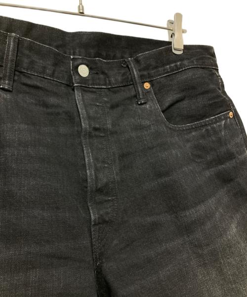 RRL（ダブルアールエル）RRL (ダブルアールエル) Slim Bootcut Briarfield Selvedge Jeans ブラック サイズ:W38の古着・服飾アイテム