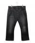 RRL（ダブルアールエル）の古着「Slim Bootcut Briarfield Selvedge Jeans」｜ブラック