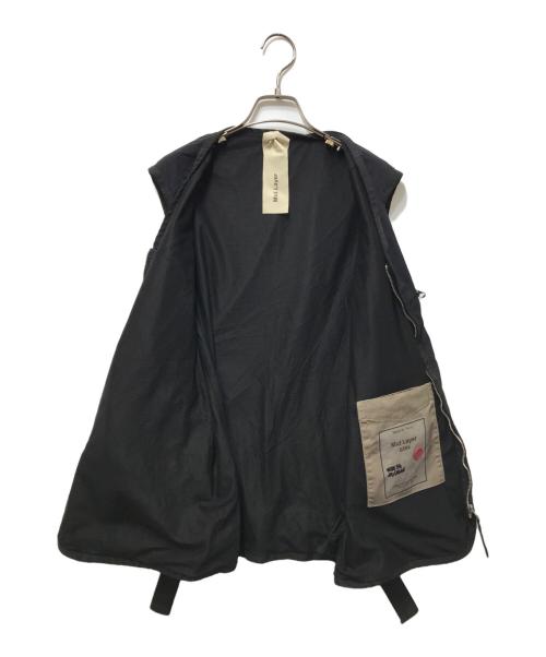 ten c（テンシー）ten c (テンシー) Garment Dyed Nylon Tactel Mid Layer（ガーメントダイ加工ナイロンタクテルミッドレイヤー ベスト）/ 25CTCUX01001 003780 ネイビー サイズ:54の古着・服飾アイテム