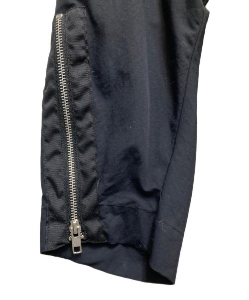 ALMOSTBLACK（オールモストブラック）ALMOSTBLACK (オールモストブラック) ZIP UP BLOUSON　23SS　 ブラック サイズ:3の古着・服飾アイテム