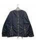 ALMOSTBLACK (オールモストブラック) ZIP UP BLOUSON　23SS　 ブラック サイズ:3：15000円