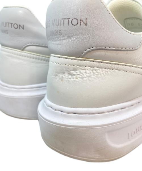 LOUIS VUITTON（ルイ ヴィトン）LOUIS VUITTON (ルイ ヴィトン) ビバリーヒルズ スニーカー マイクロモノグラム ホワイト サイズ: 9 1/2の古着・服飾アイテム