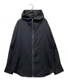 OVERCOAT（オーバーコート）の古着「Zip-up Hoodie ジップアップフーディー」｜ブラック