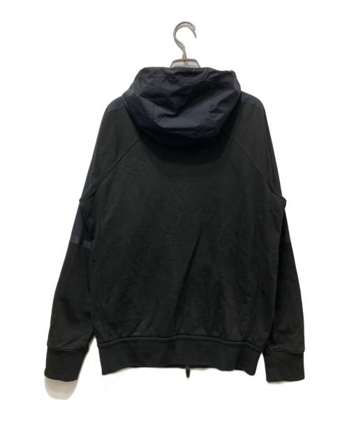 HERNO（ヘルノ）HERNO (ヘルノ) ラミナー スウェットジップアップパーカー ブラック サイズ:48の古着・服飾アイテム