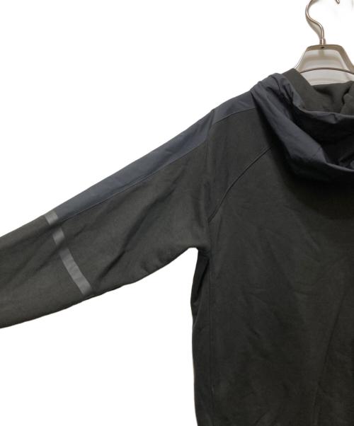 HERNO（ヘルノ）HERNO (ヘルノ) ラミナー スウェットジップアップパーカー ブラック サイズ:48の古着・服飾アイテム
