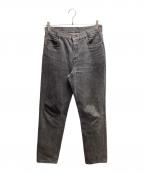 LEVI'Sリーバイス）の古着「501デニムパンツ　USA製」｜ブラック