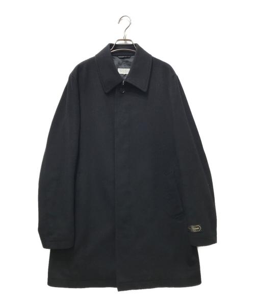 BARNEYS NEWYORK（バーニーズ・ニューヨーク）BARNEYS NEWYORK (バーニーズ・ニューヨーク) カシミヤ100％コート ネイビー サイズ:Lの古着・服飾アイテム
