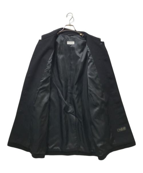 BARNEYS NEWYORK（バーニーズ・ニューヨーク）BARNEYS NEWYORK (バーニーズ・ニューヨーク) カシミヤ100％コート ネイビー サイズ:Lの古着・服飾アイテム