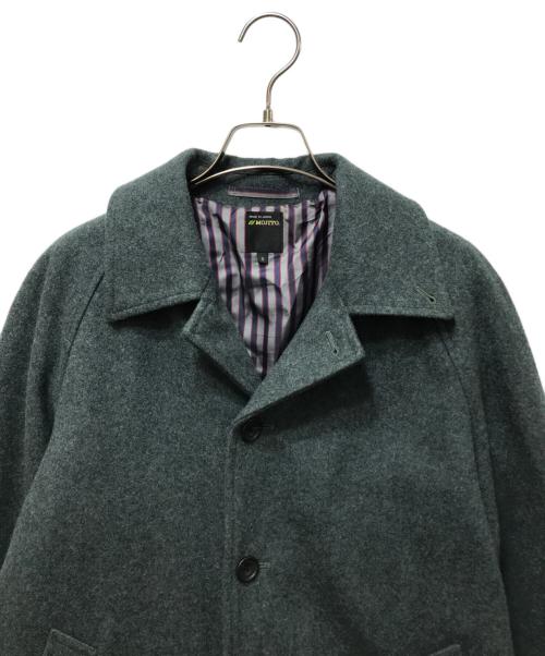MOJITO（モヒート）MOJITO (モヒート) KETCHUM COAT Bar.2.0（ケチャムコート） / 2074-2501 / DEADSTOCK LODEN CLOTH SWISS MILITARY 生地使用 グリーン サイズ:Sの古着・服飾アイテム