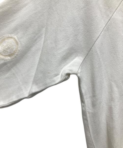 CHANEL（シャネル）CHANEL (シャネル) ココマーク プルオーバー ラグランカットソー ホワイト サイズ:42の古着・服飾アイテム