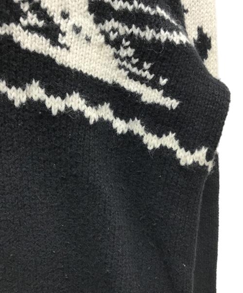 POLO BY RALPH LAUREN（ポロ バイ ラルフローレン）POLO BY RALPH LAUREN (ポロ バイ ラルフローレン) カシミヤ混Vネックニット ブラック サイズ:Mの古着・服飾アイテム
