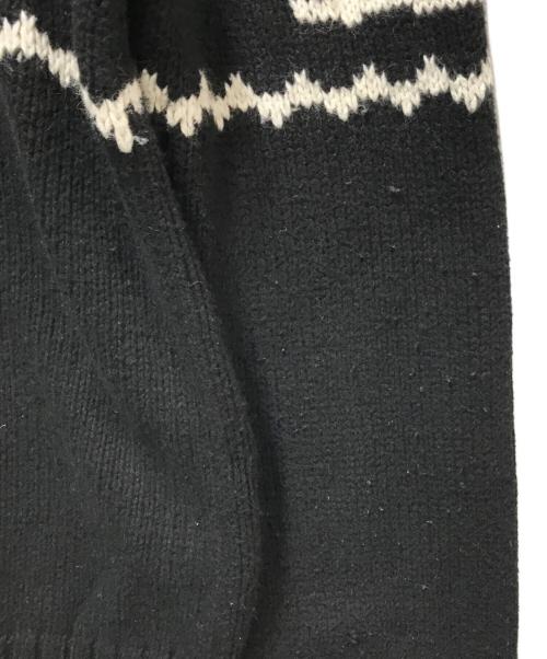 POLO BY RALPH LAUREN（ポロ バイ ラルフローレン）POLO BY RALPH LAUREN (ポロ バイ ラルフローレン) カシミヤ混Vネックニット ブラック サイズ:Mの古着・服飾アイテム