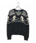 POLO BY RALPH LAUREN（ポロ バイ ラルフローレン）の古着「カシミヤ混Vネックニット」｜ブラック